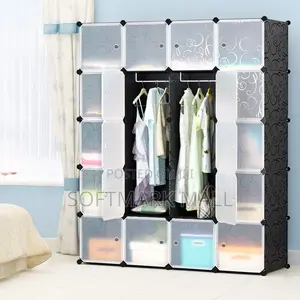 Plastic Wardrobe- 20 Cubes