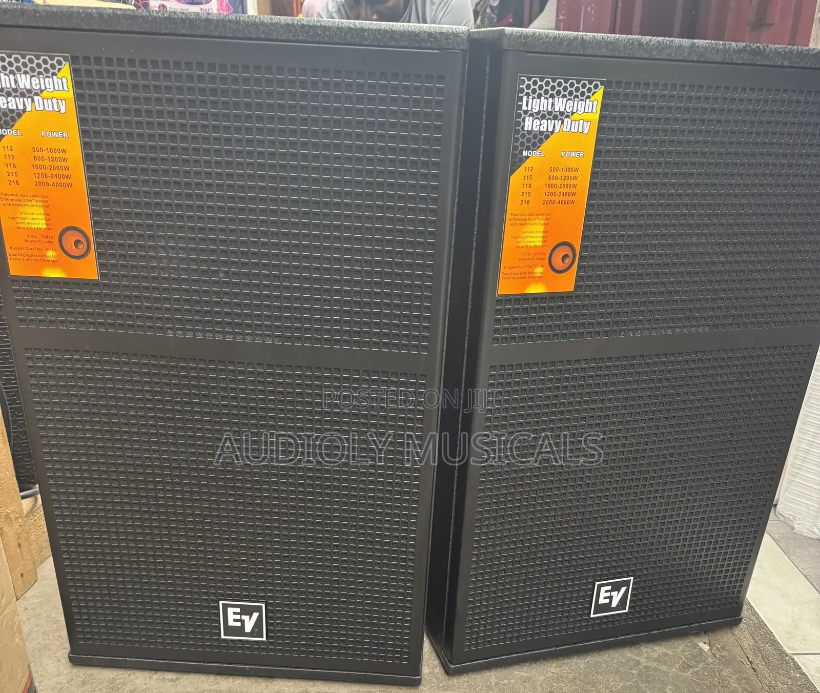 Electro - Voice Short Range (Pair)