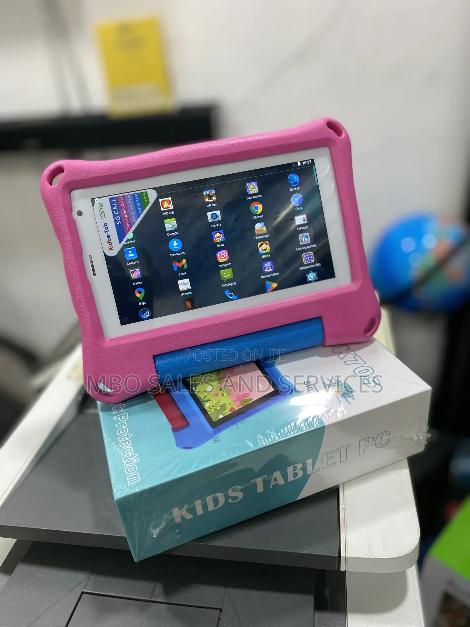 Kidbe 7” Android Kids Tablet - Sim Supported