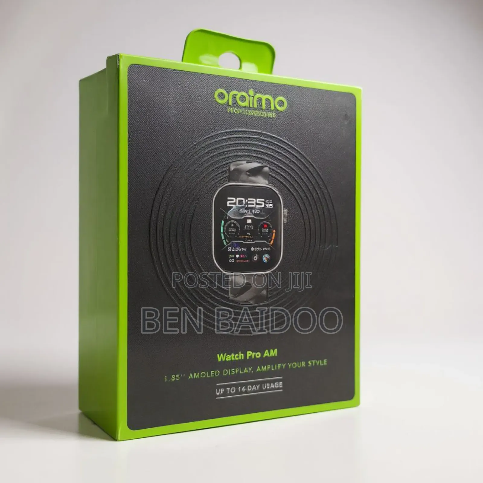 Oraimo Watch Pro Am(1.85" Amoled Display)