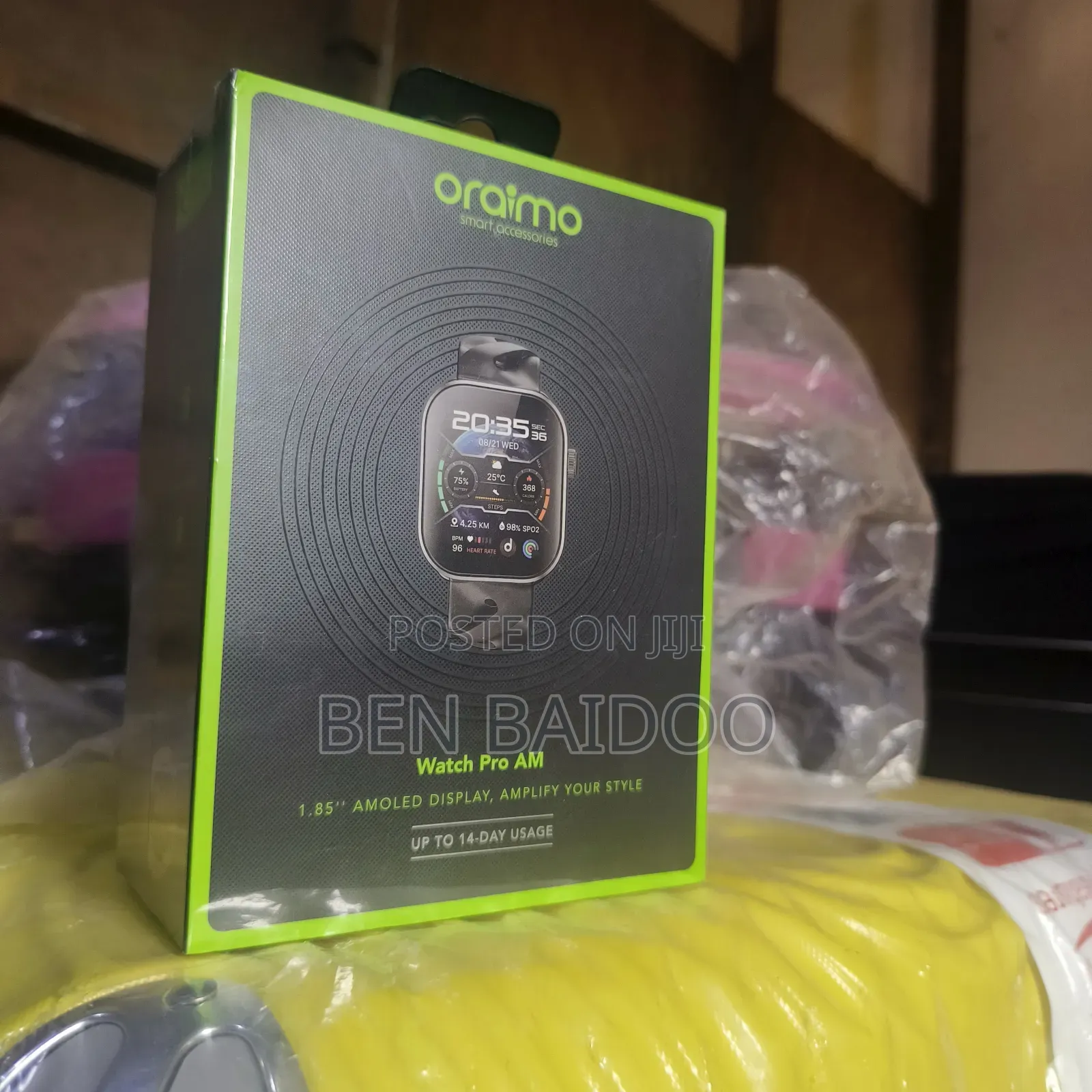 Oraimo Watch Pro Am(1.85" Amoled Display)