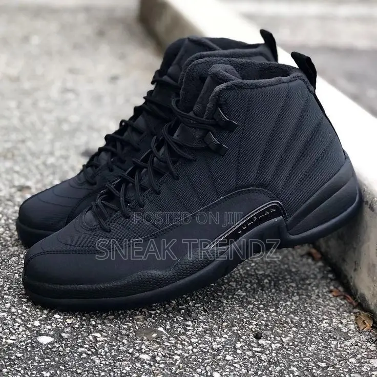 Air Jordan R12 Jumpman Black