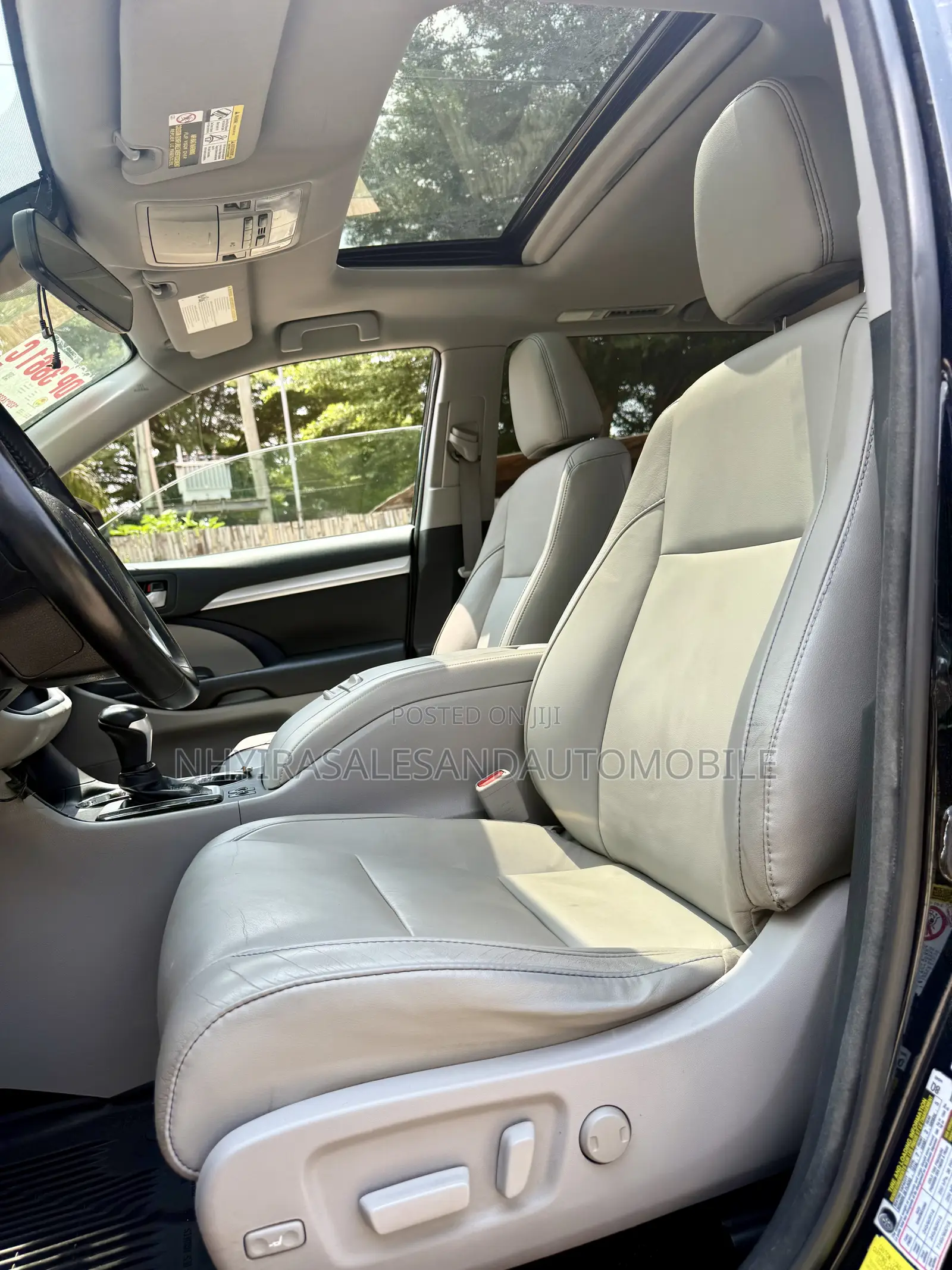 Toyota Highlander XLE V6 4x4 (3.5L 6cyl 6A) 2016 Black