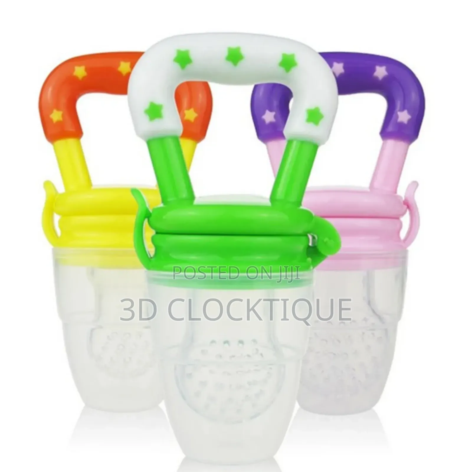 3pcs Baby Fruit Pacifier/Nibbler