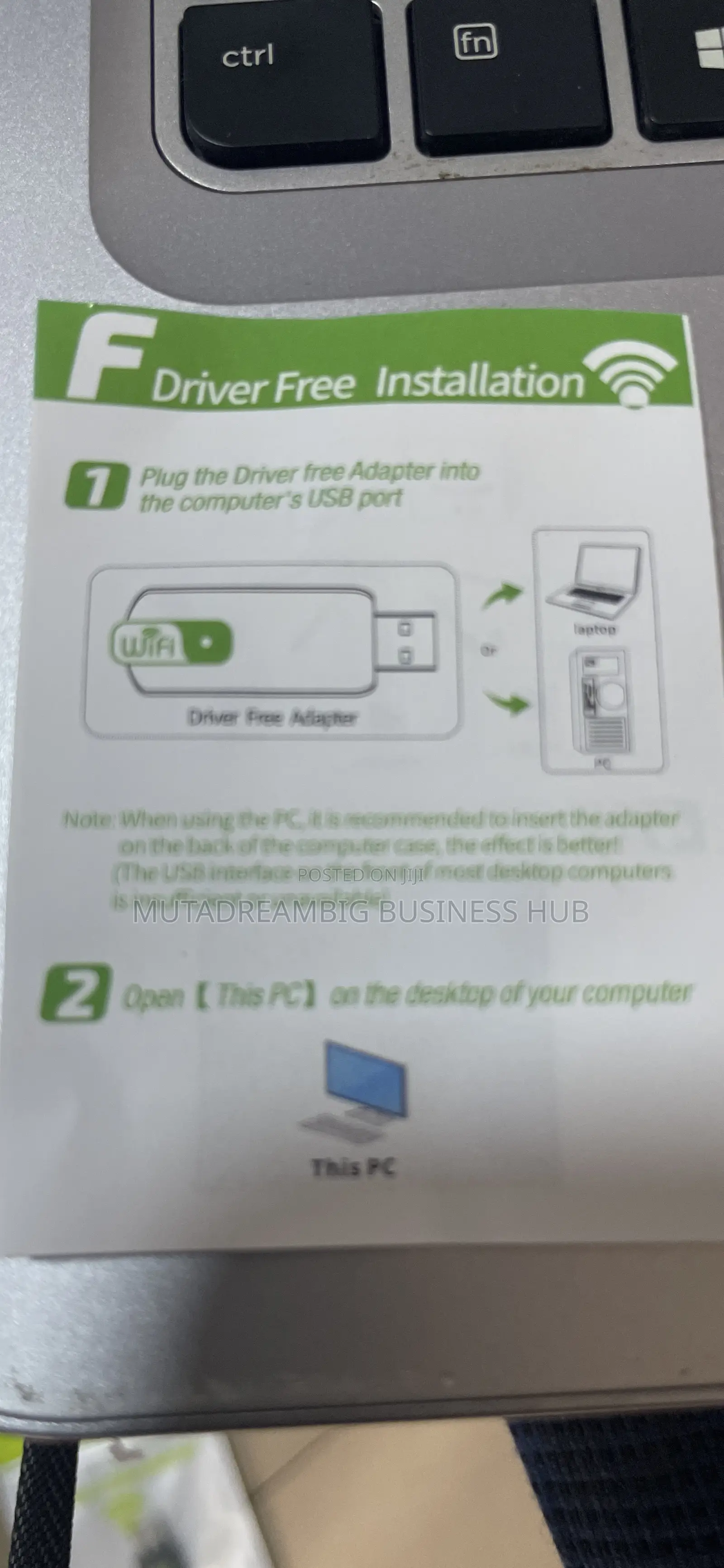 Bluetooth +Wireless Usb Adapter