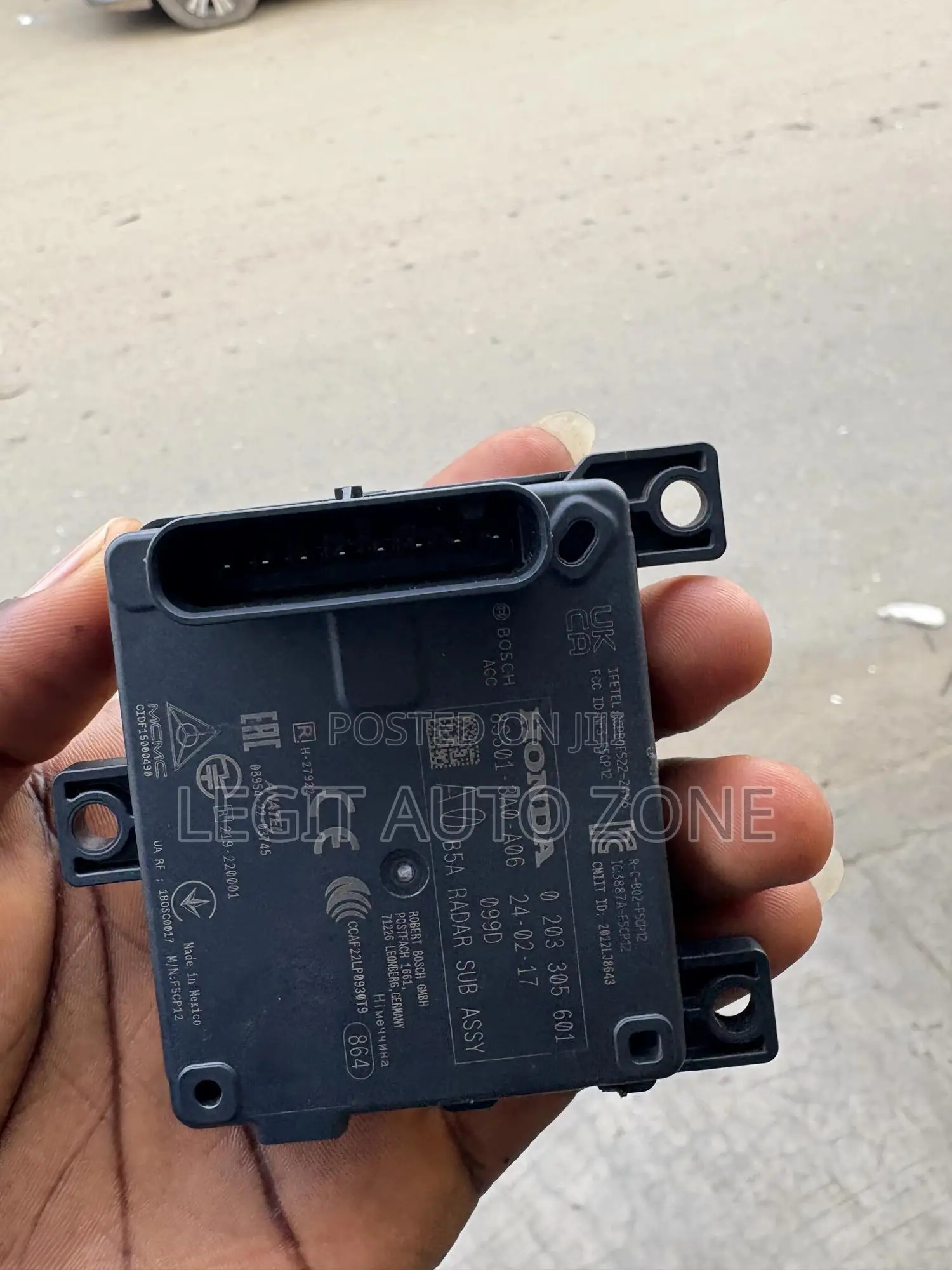 Honda CRV 2023,2024,2025, Radar Sensor Available