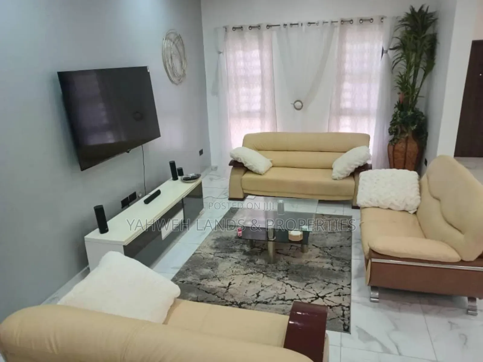 Furnished 3bdrm House in Airport Residential Area for rent