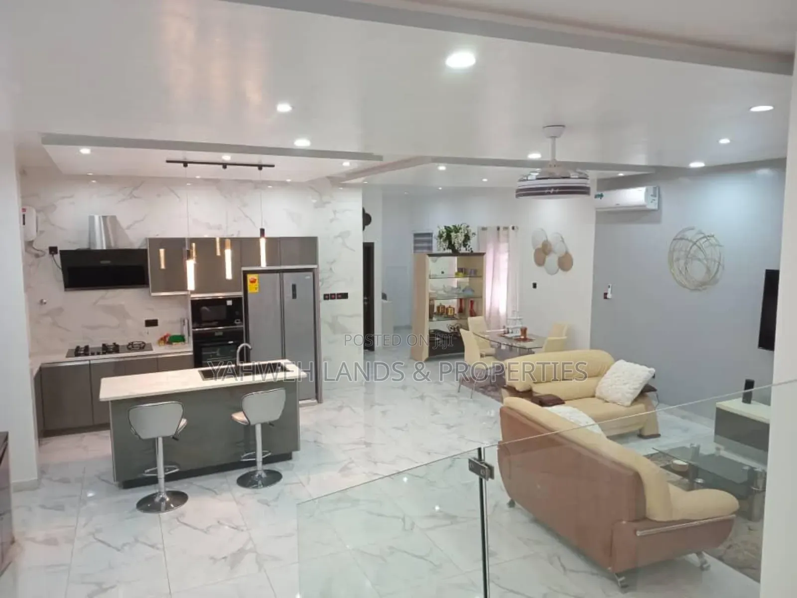 Furnished 3bdrm House in Airport Residential Area for rent