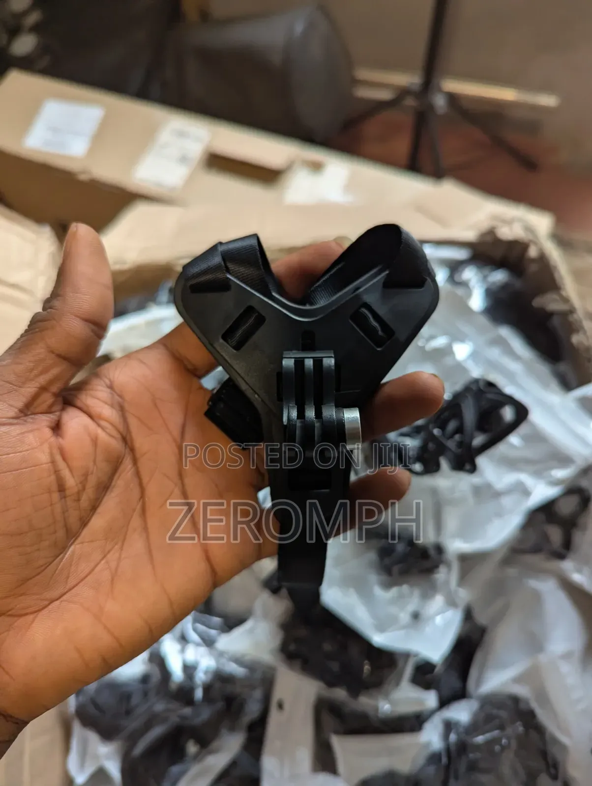 Helmet Mount for Phone and Cameras