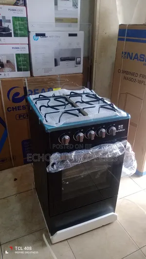 Nasco 4 Burner Gas Cooker Oven With Grill
