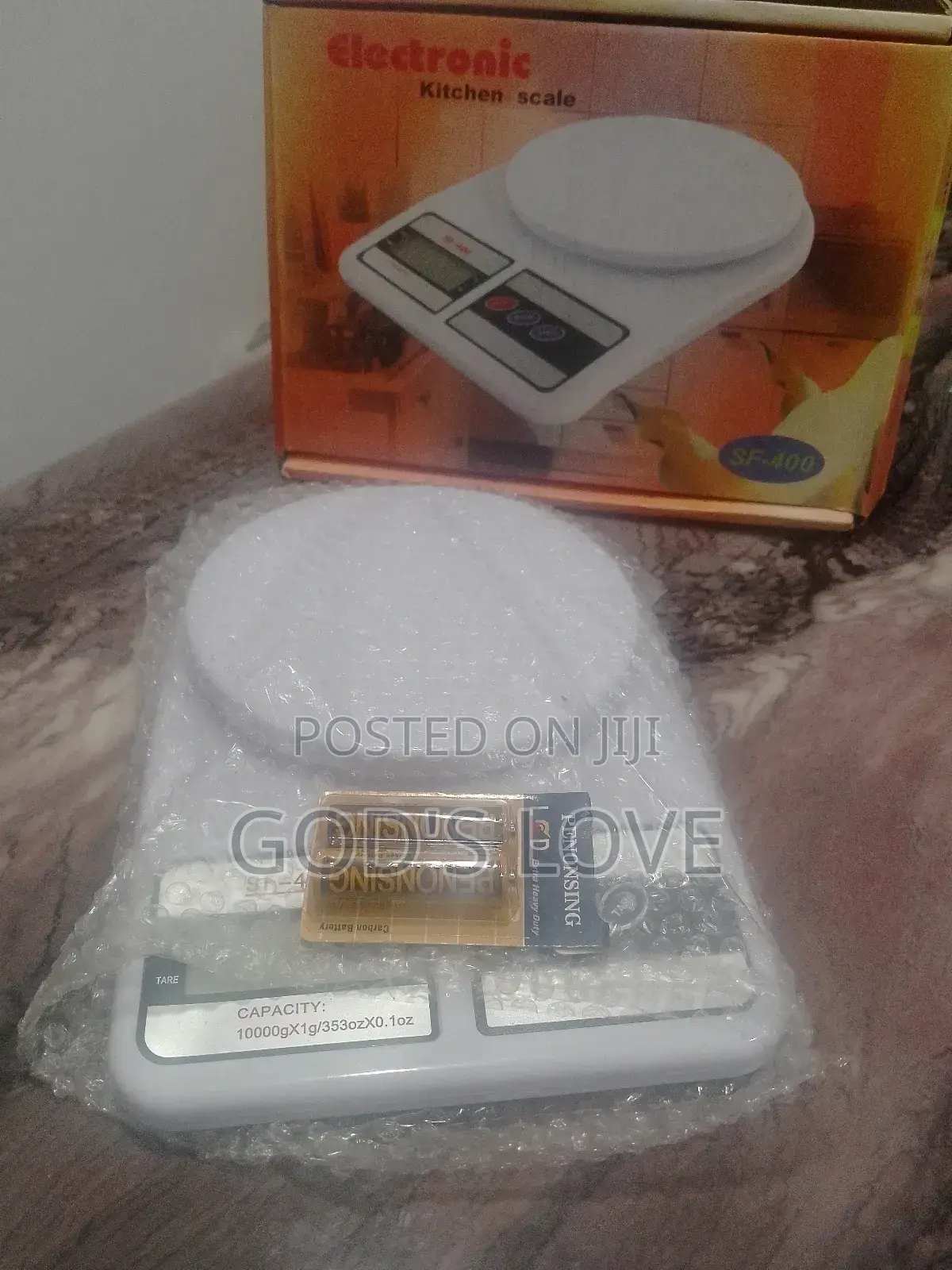 Electronic Food Kitchen Weighing Scale 1g to 10000g