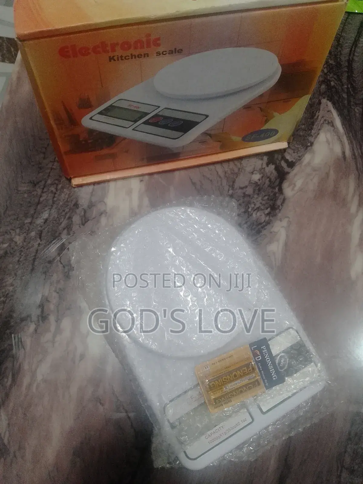 Electronic Food Kitchen Weighing Scale 1g to 10000g