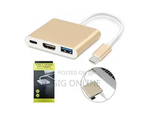 Type-C to Hdmi / Usb 3.0 / Type-C Pd