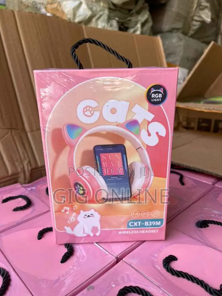 Cat Ear Bluetooth Headset