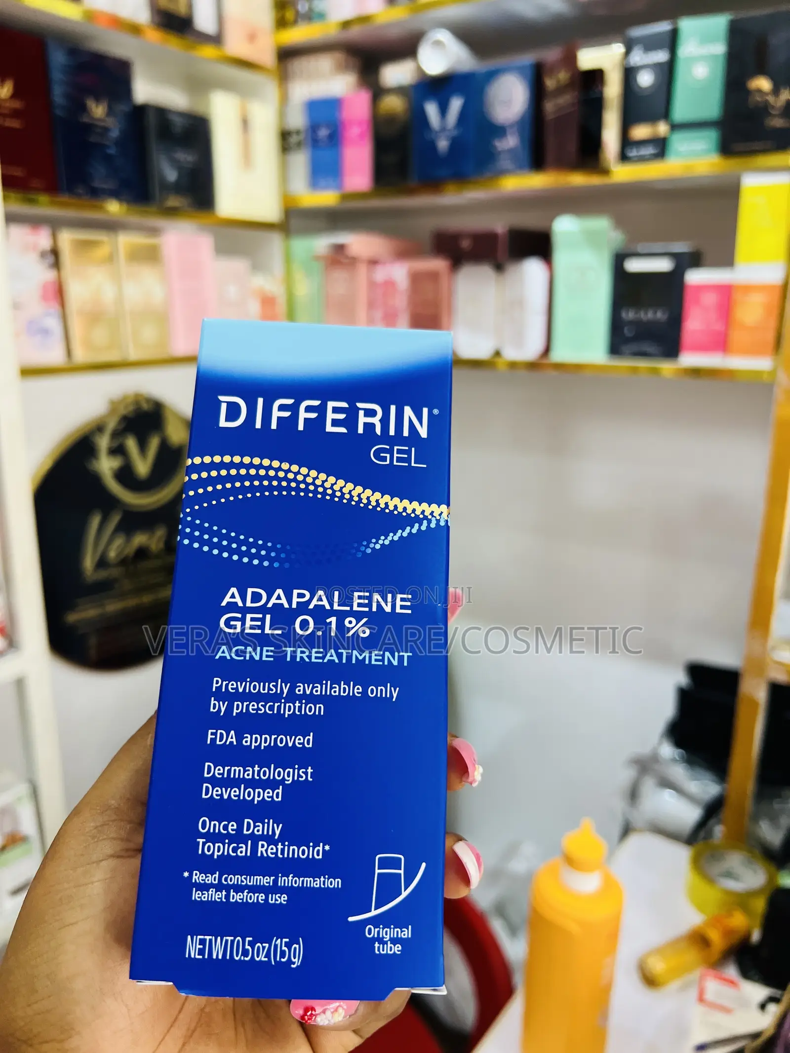 Differing Adepalene Acne Treatment Gel 0.1%