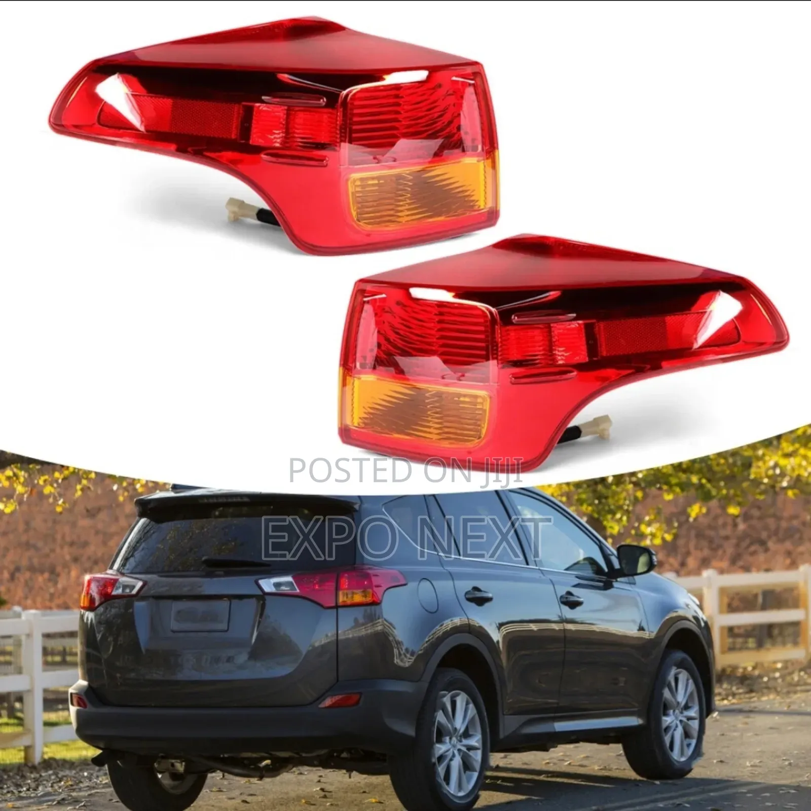 Tail Light 2013-2015 Toyota Rav4 Pair