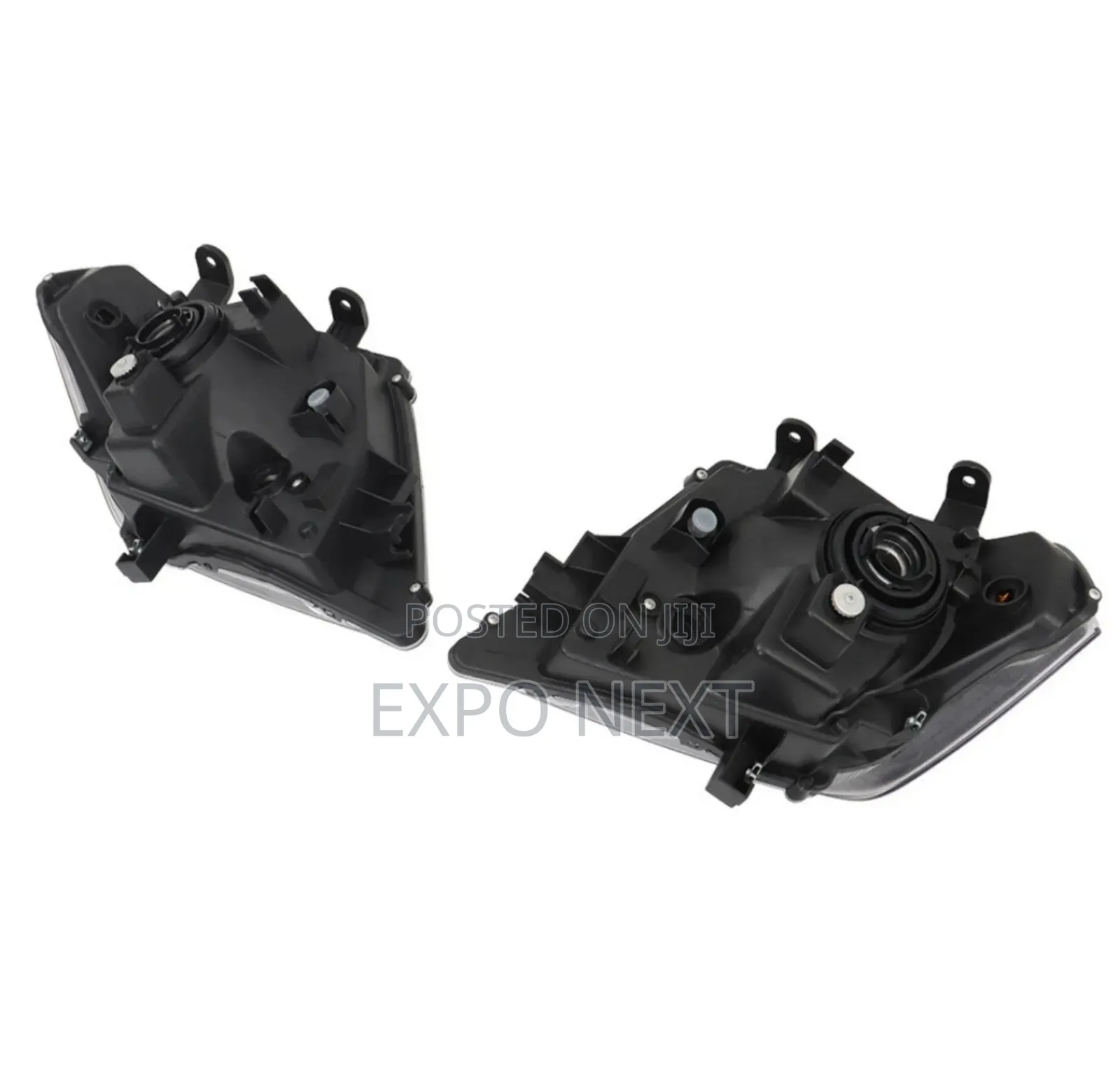 Headlights For Nissan Frontier Truck  2009-2020 Black Pair