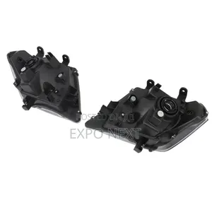 Headlights For Nissan Frontier Truck  2009-2020 Black Pair