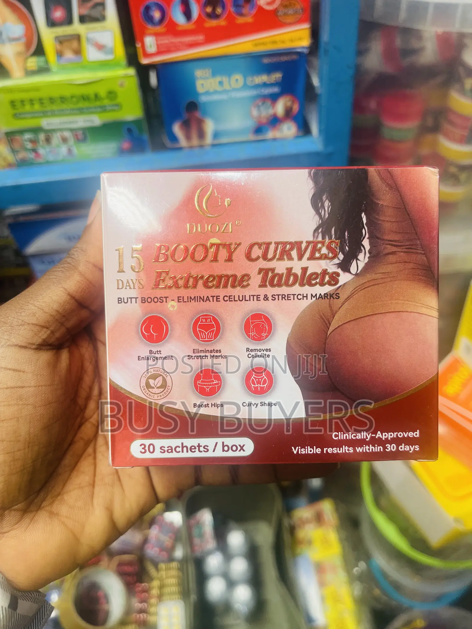 Booty Curve Days Extreme Tablets