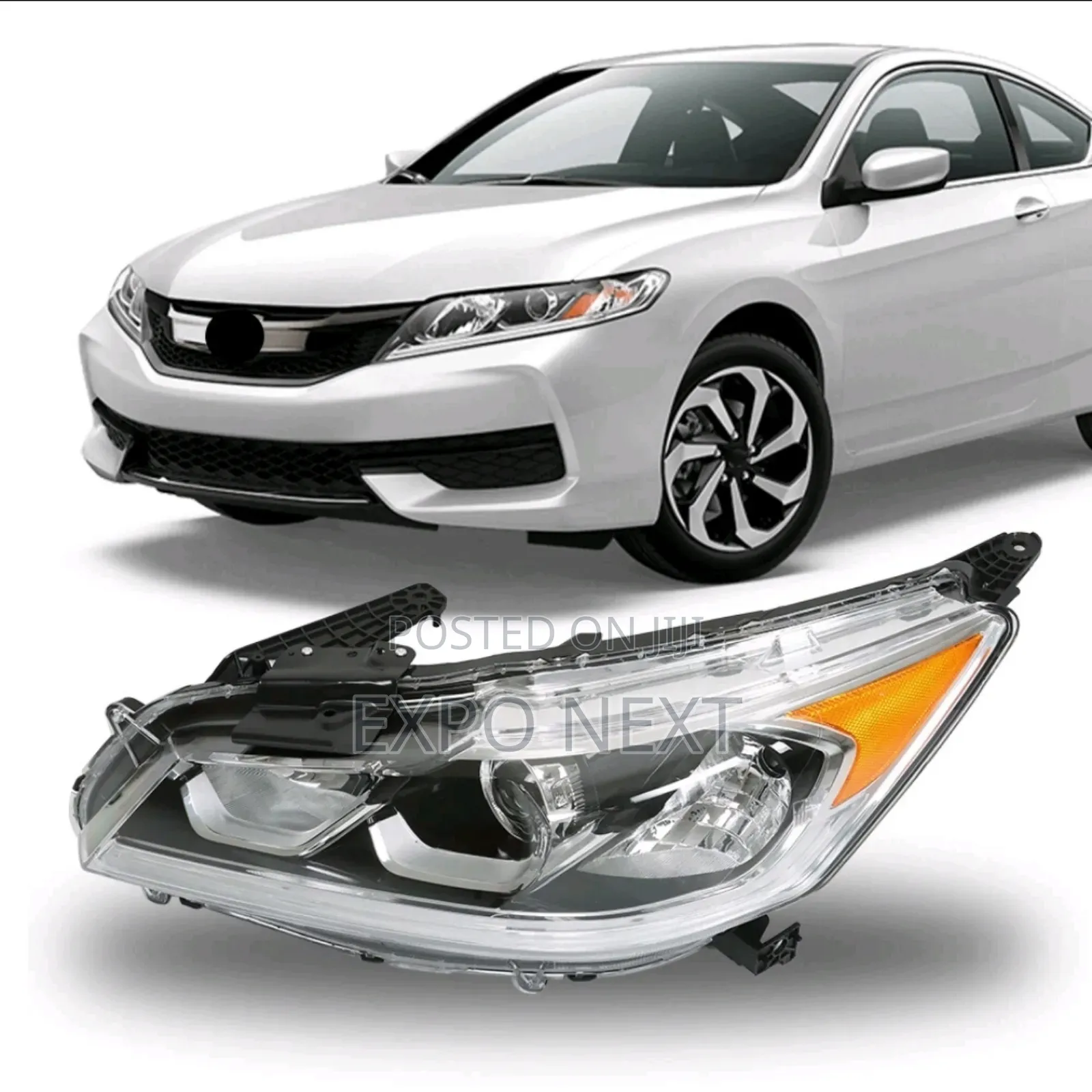 2016-2017 Honda Accord Headlamps Left/Driver Side Halogen Headlight
