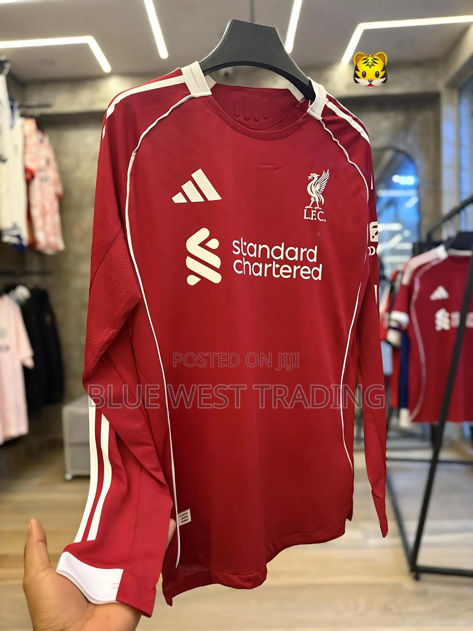 Liverpool 2025/2026 Home Jersey Long Sleeves _ Long Sleeves Jersey