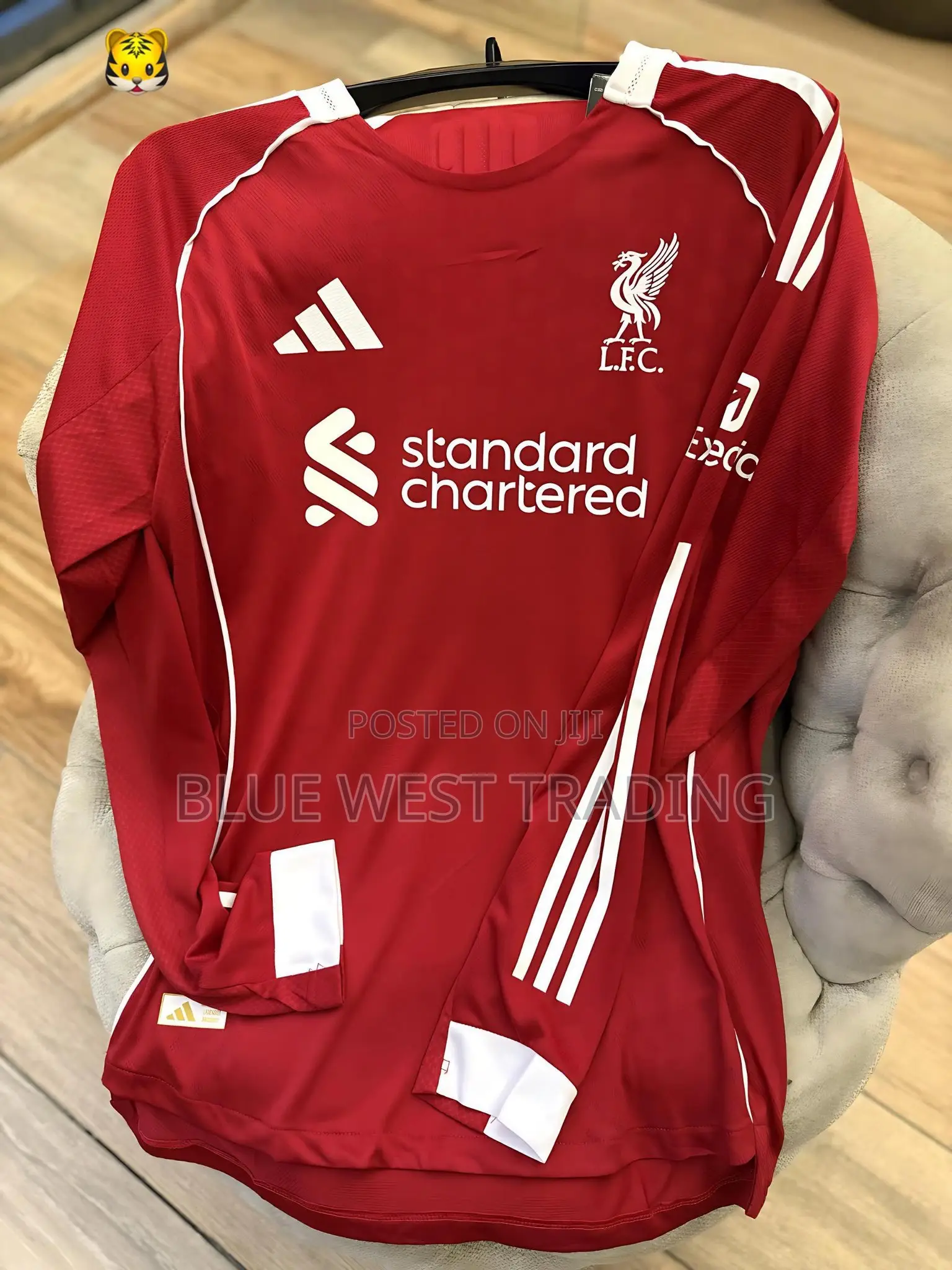 Liverpool 2025/2026 Home Jersey Long Sleeves _ Long Sleeves Jersey
