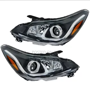 Pair Chevrolet Spark 2019-2021 Headlights  Led Chrome