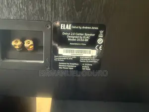 Elac B6 Bookshelf Speakers Elac 2.0 Center Speaker