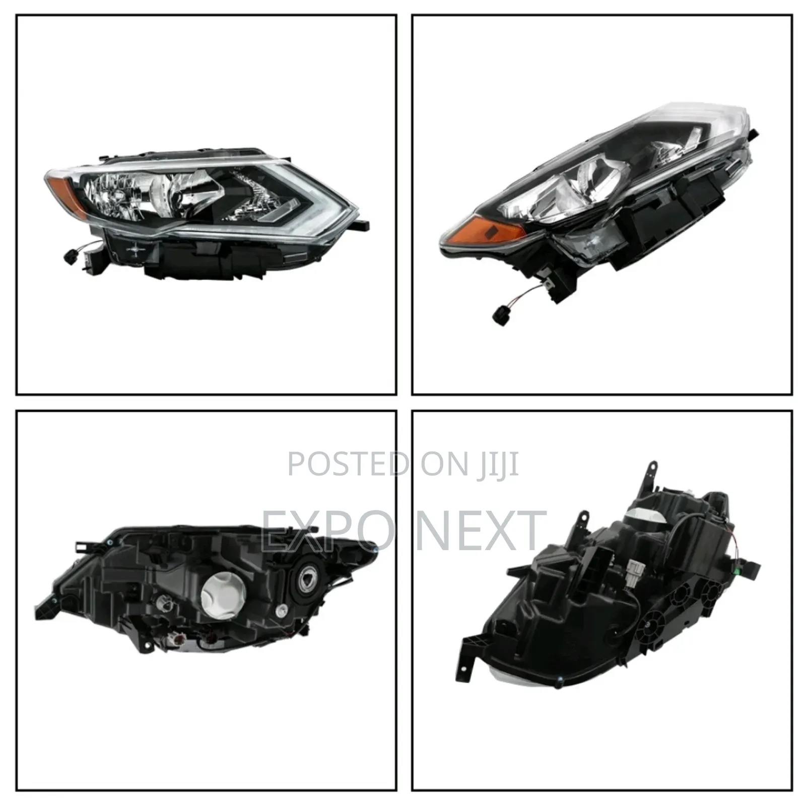 Nissan Rogue 2017-2019 Headlight Pair