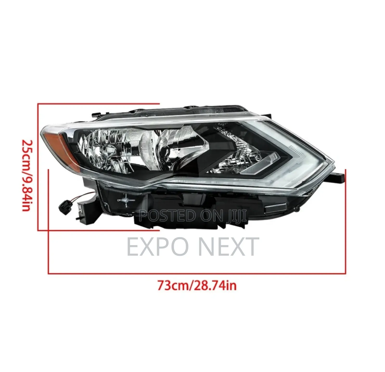 Nissan Rogue 2017-2019 Headlight Pair