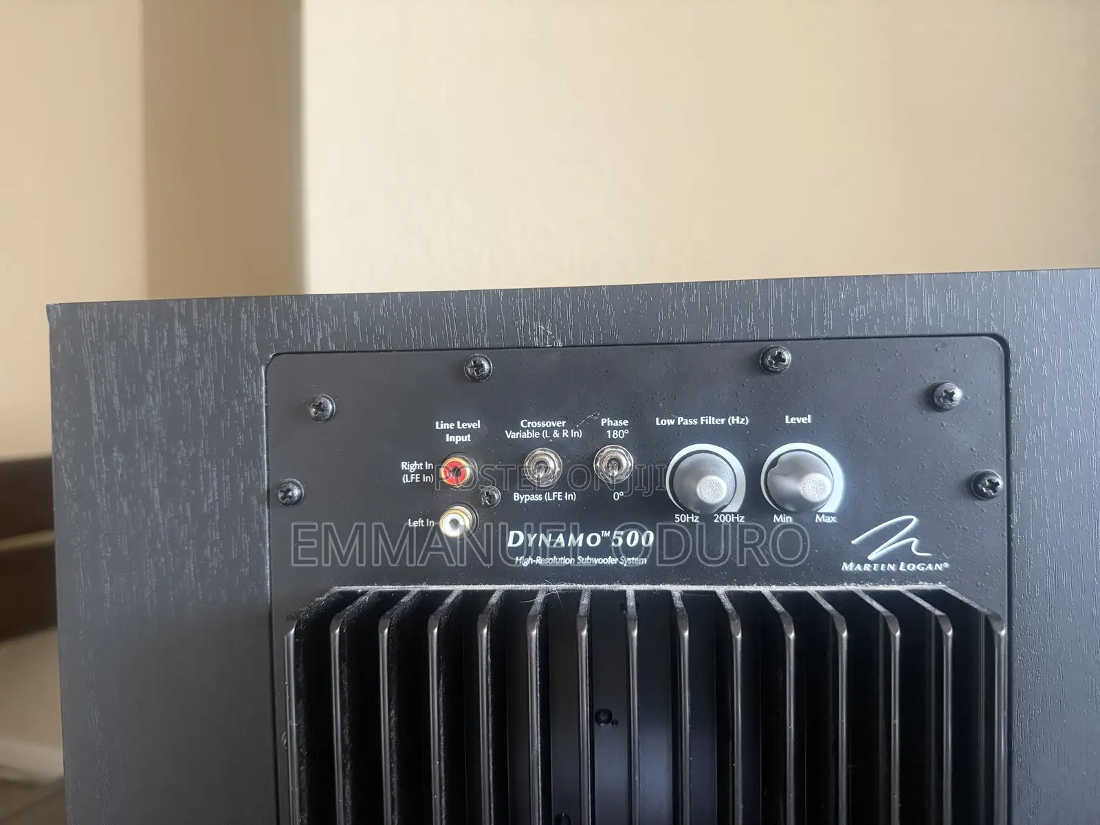Martin Logan Dynamo 500 Active Subwoofer