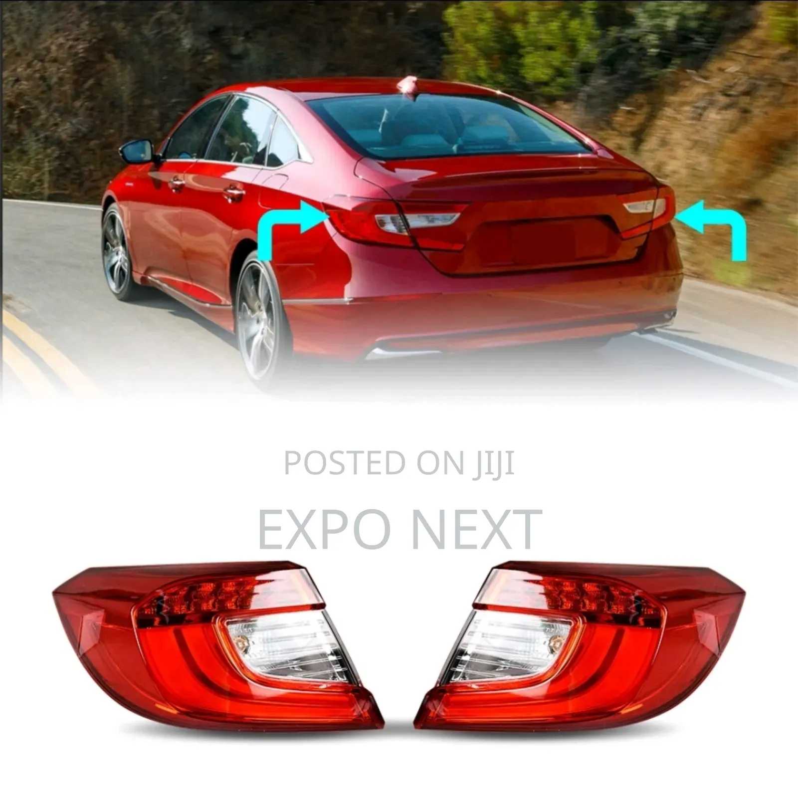 Led Tail Light For Honda Accord 2018-2021 Pair