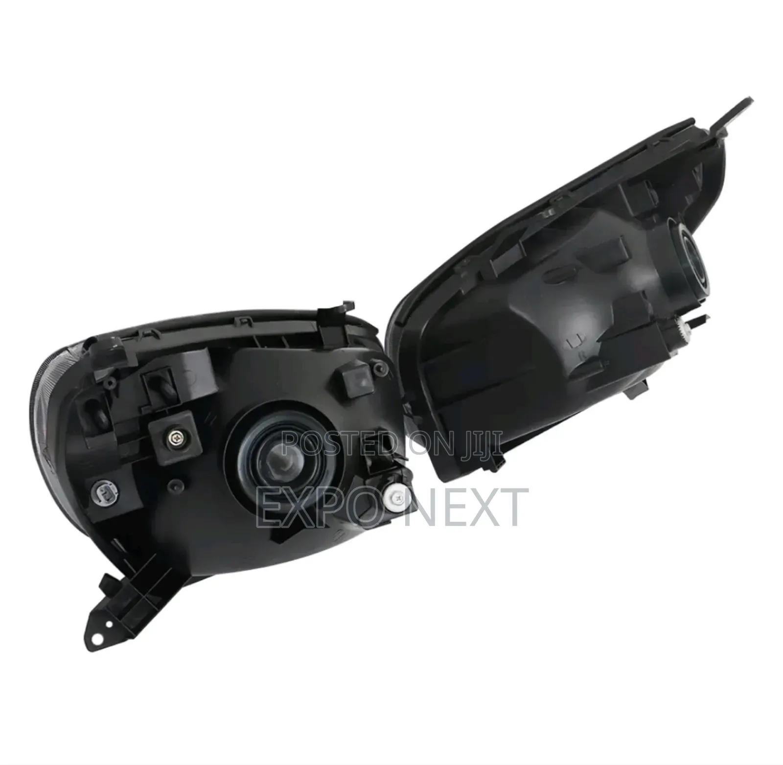 Toyota Rav4 2001-2003 Black Housing Headlights Pair