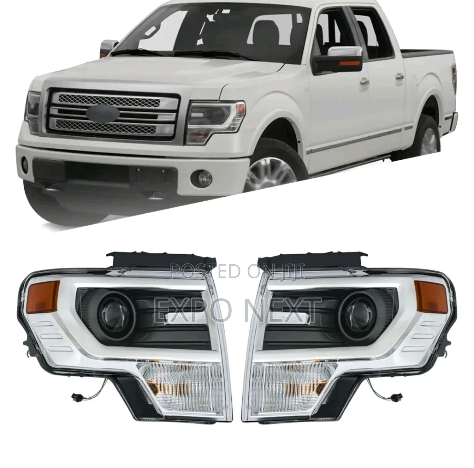 Replacement Hid Headlights for Ford F150 2013-2014 Driver Passenger
