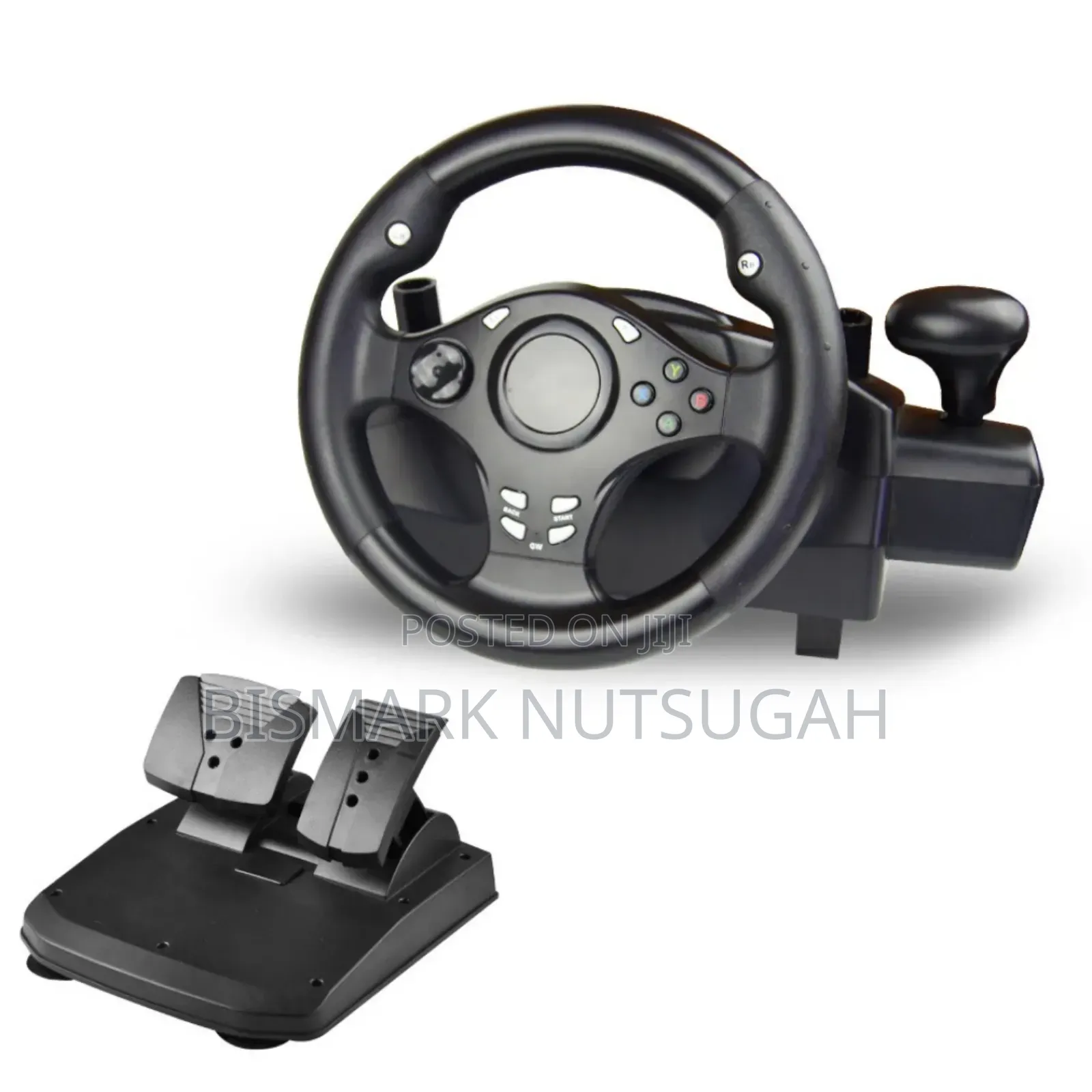 Gaming Racing Wheel And Pedals