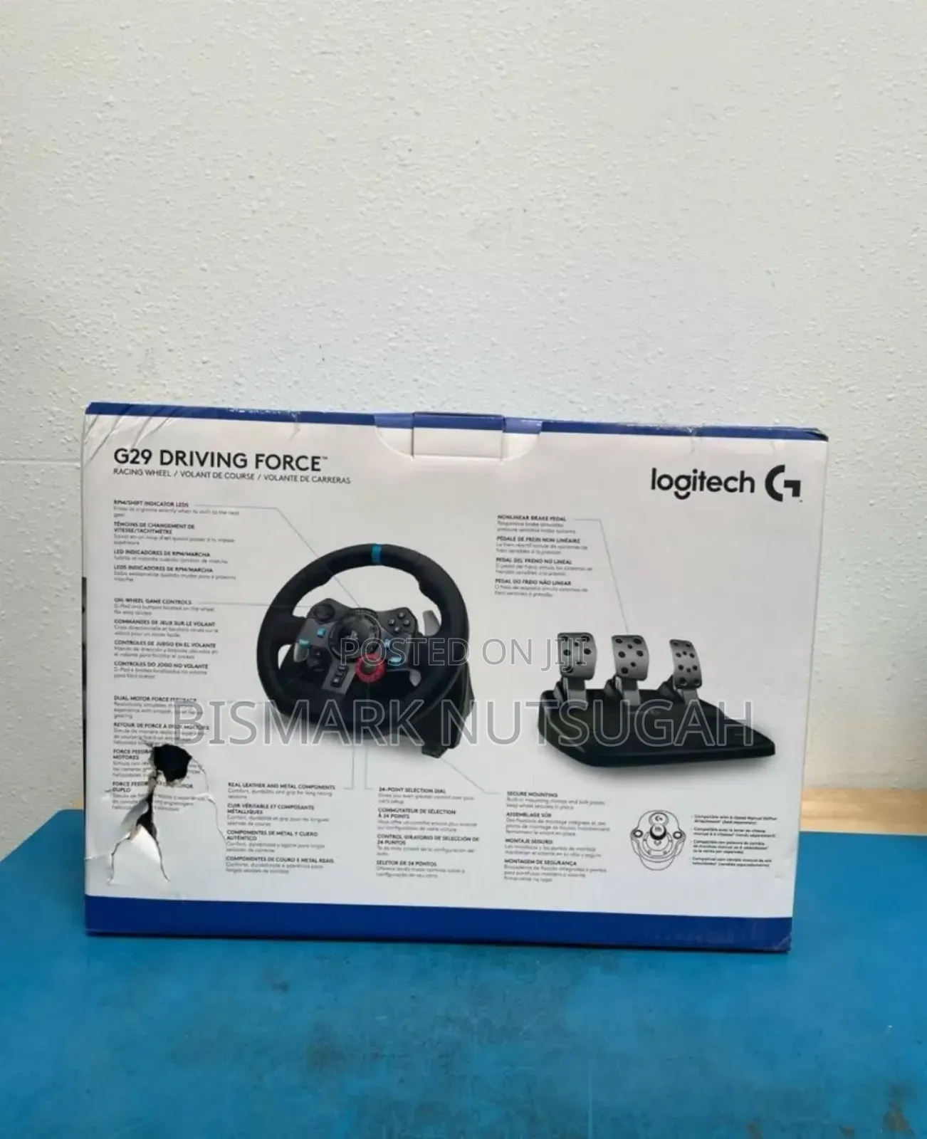 Gaming Racing Wheel And Pedals