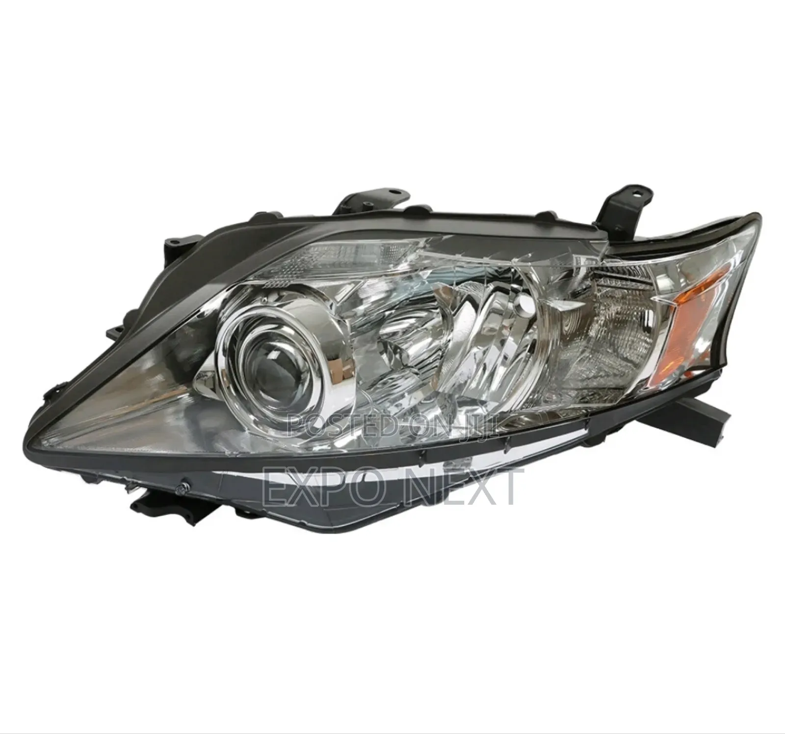 Left Fit For 2010-2012 Lexus Rx350 Hid W/Afs Chrome Headlight