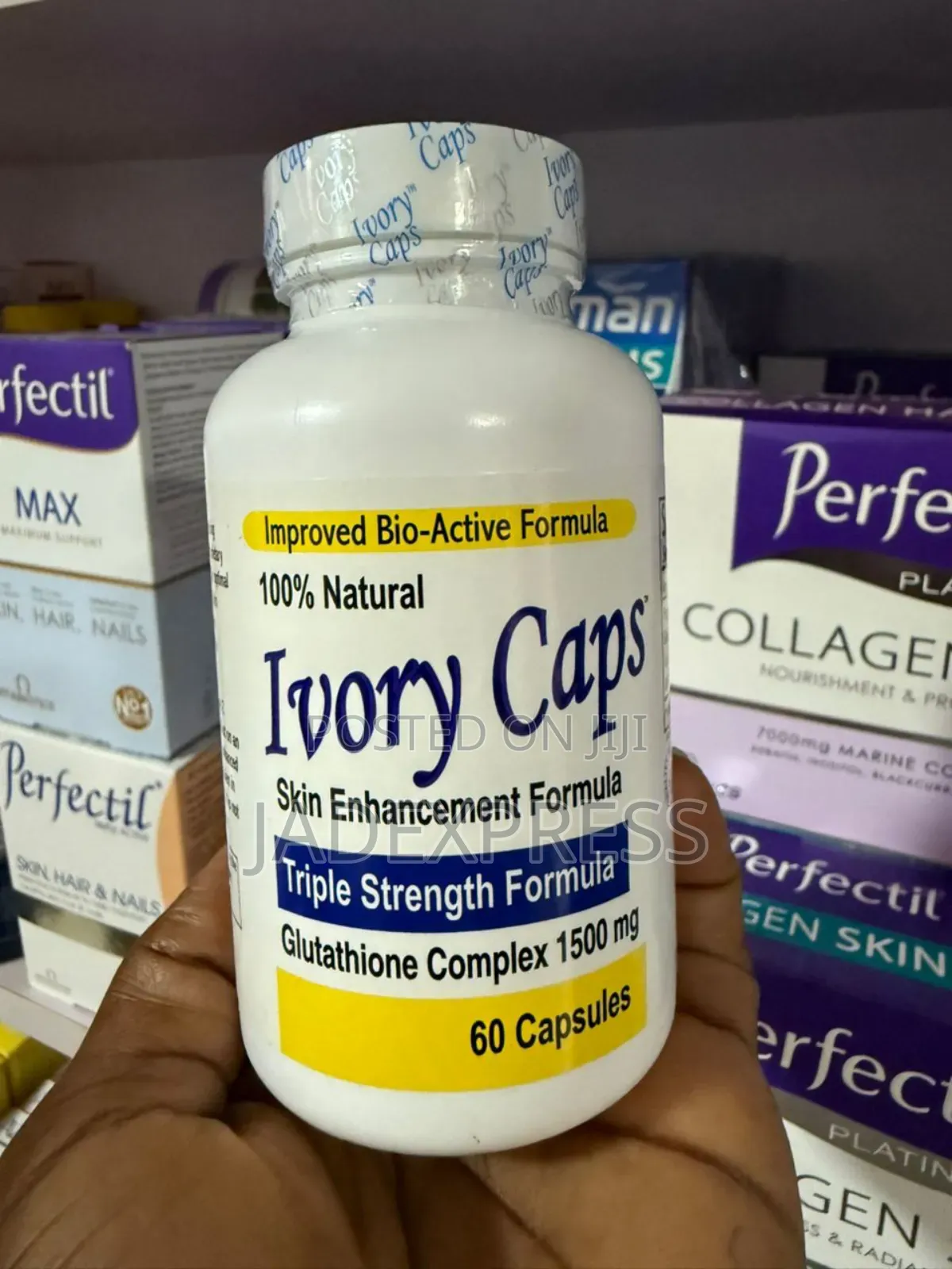 Ivory Caps Glutathione 1500 Skin Whitening Complex