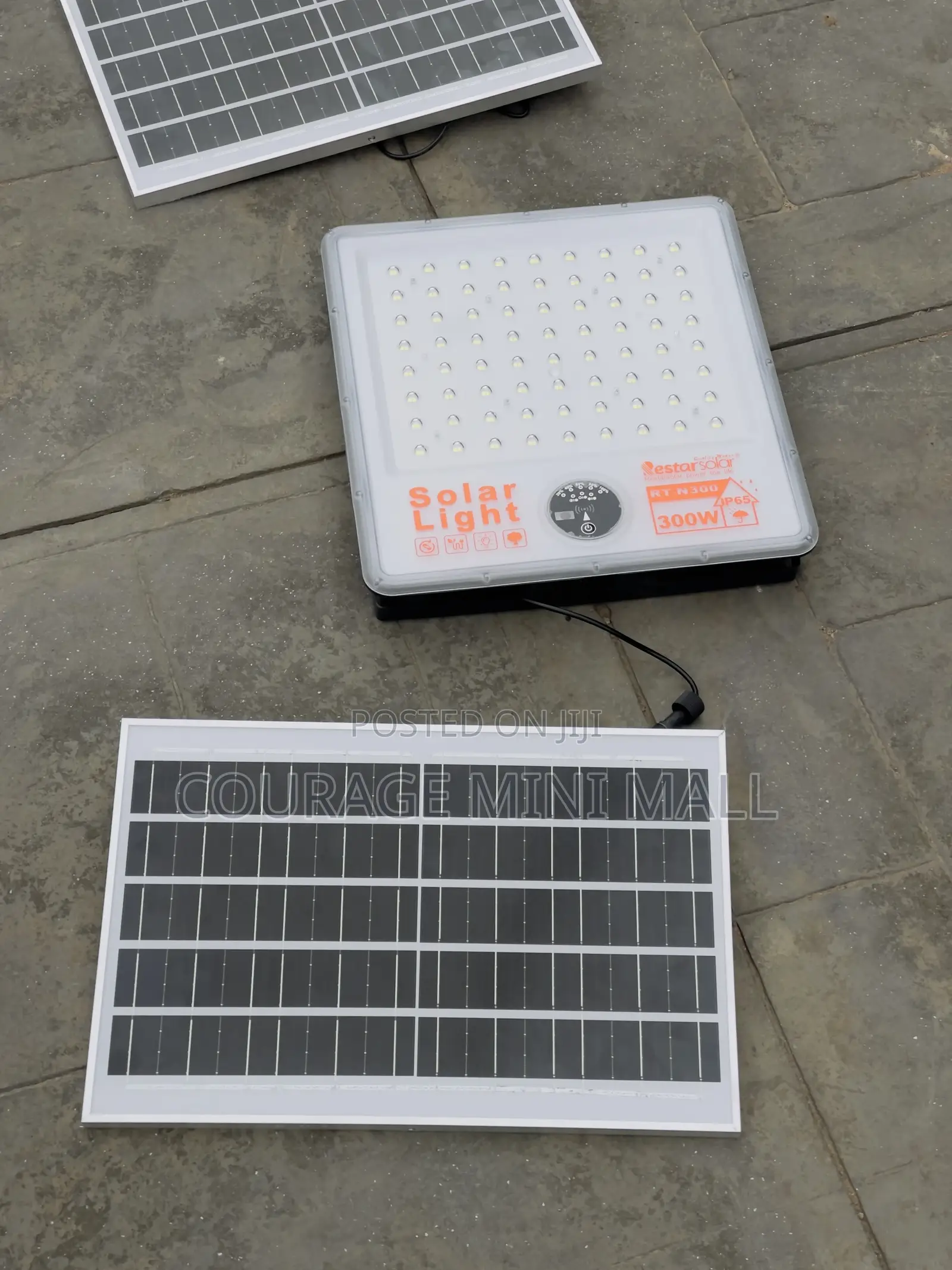 300w Solar Street/Flood Light
