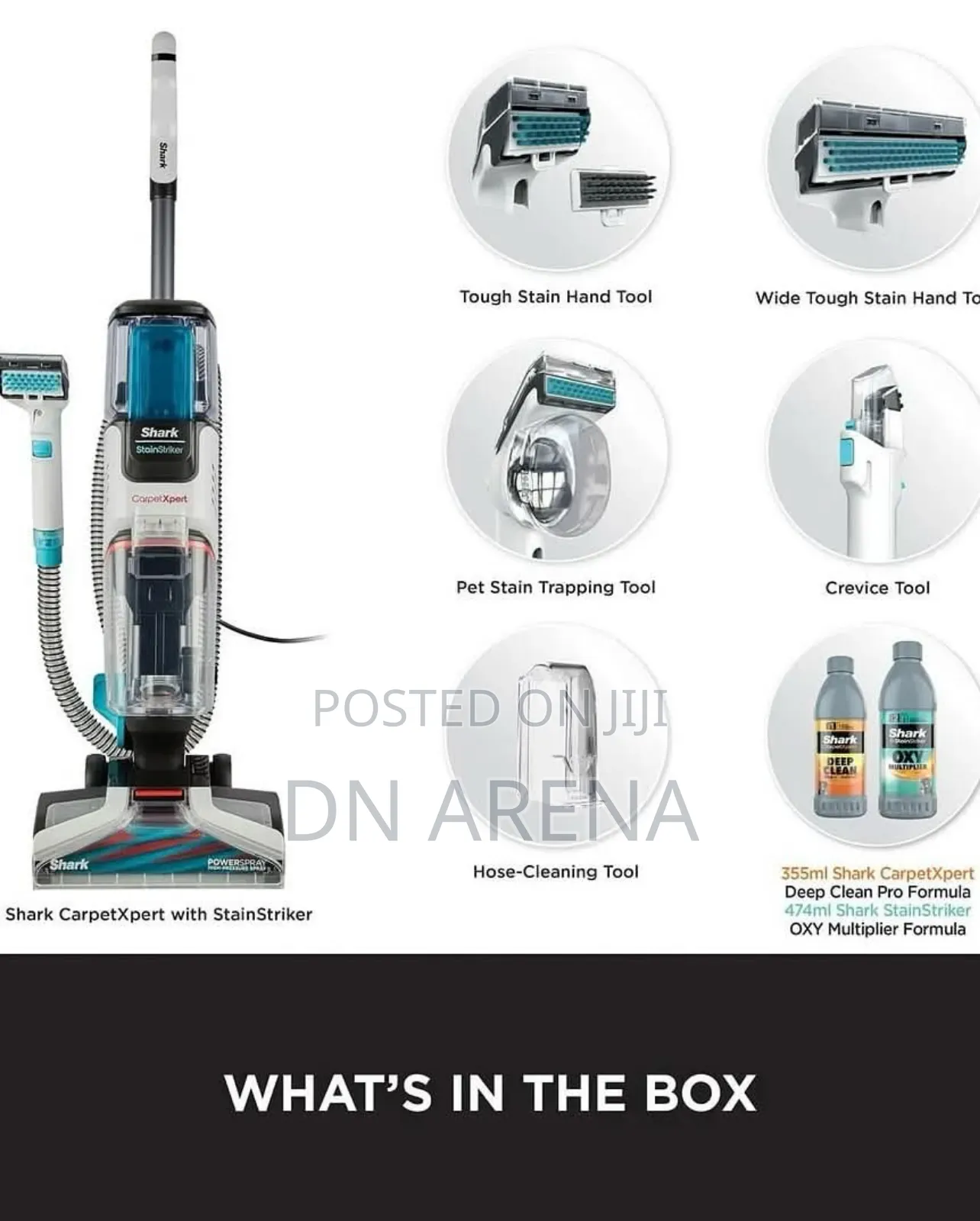 Shark Carpetxpert Deep Clean Carpet Cleaner With Built-in Stainstriker