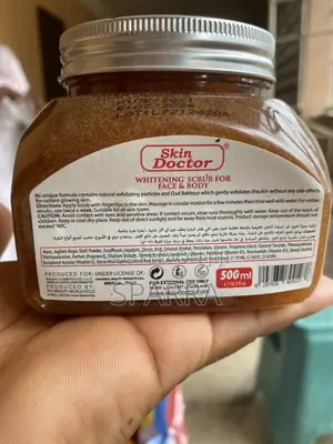 Whitening Scrub For Face And Body