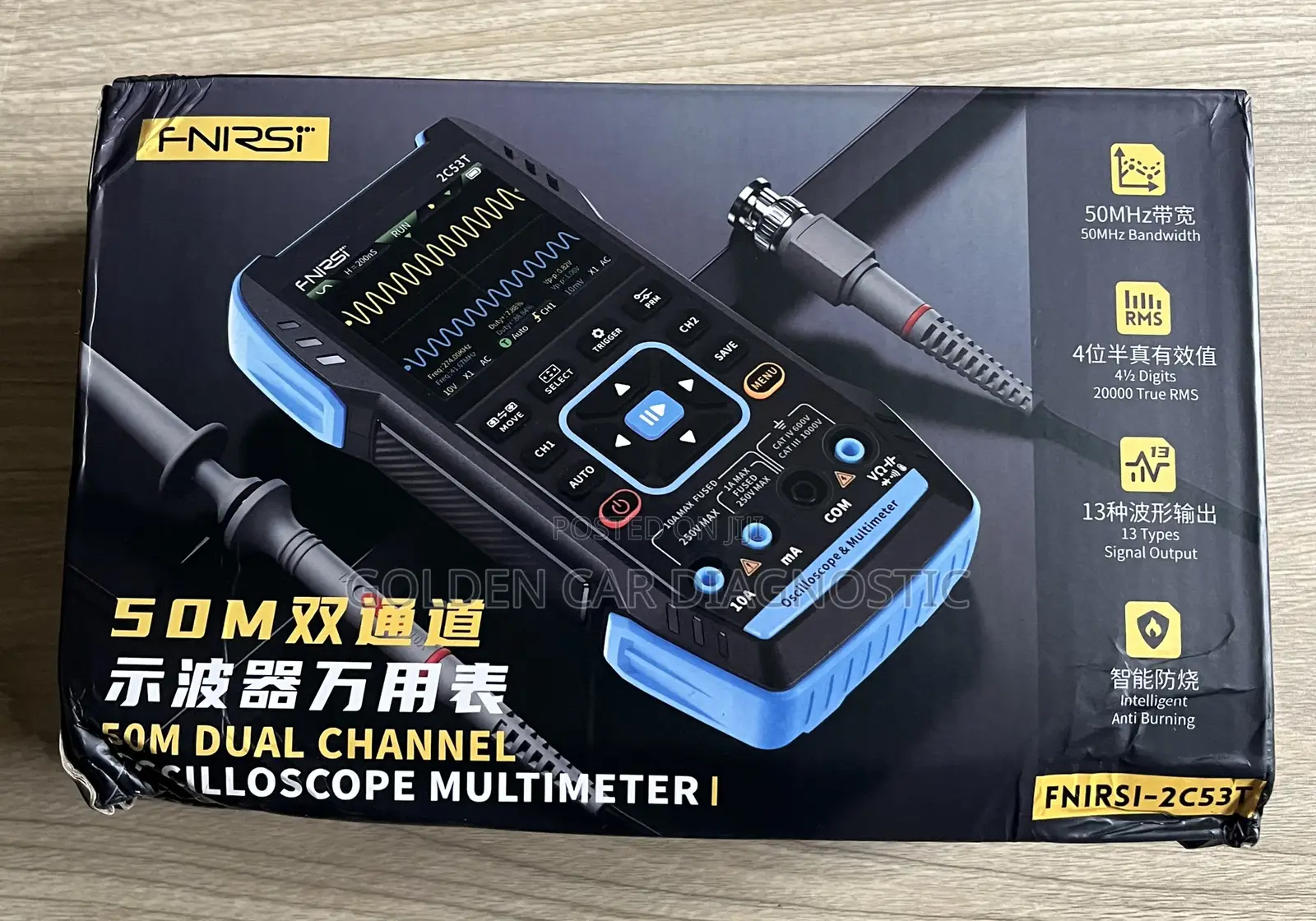 Digital 2c23t Oscilloscope Signal Multimeter Dual Channel 3in1