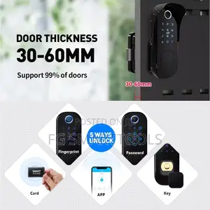 Biometric Security Smart Lock for Main Gate Lock