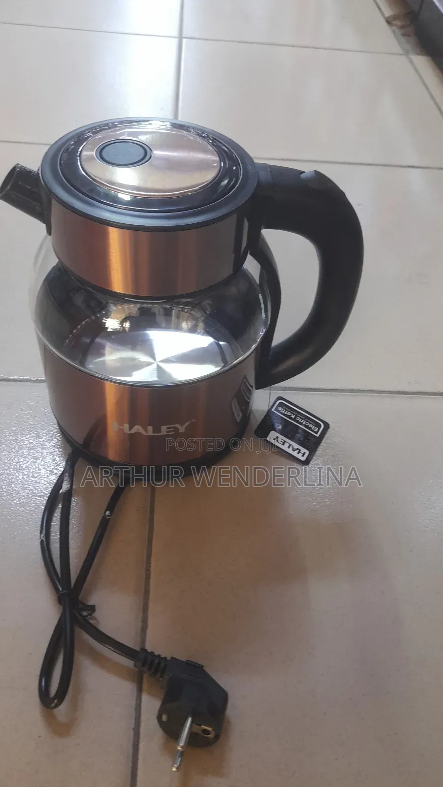 Haley Electric Kettle 2.2l