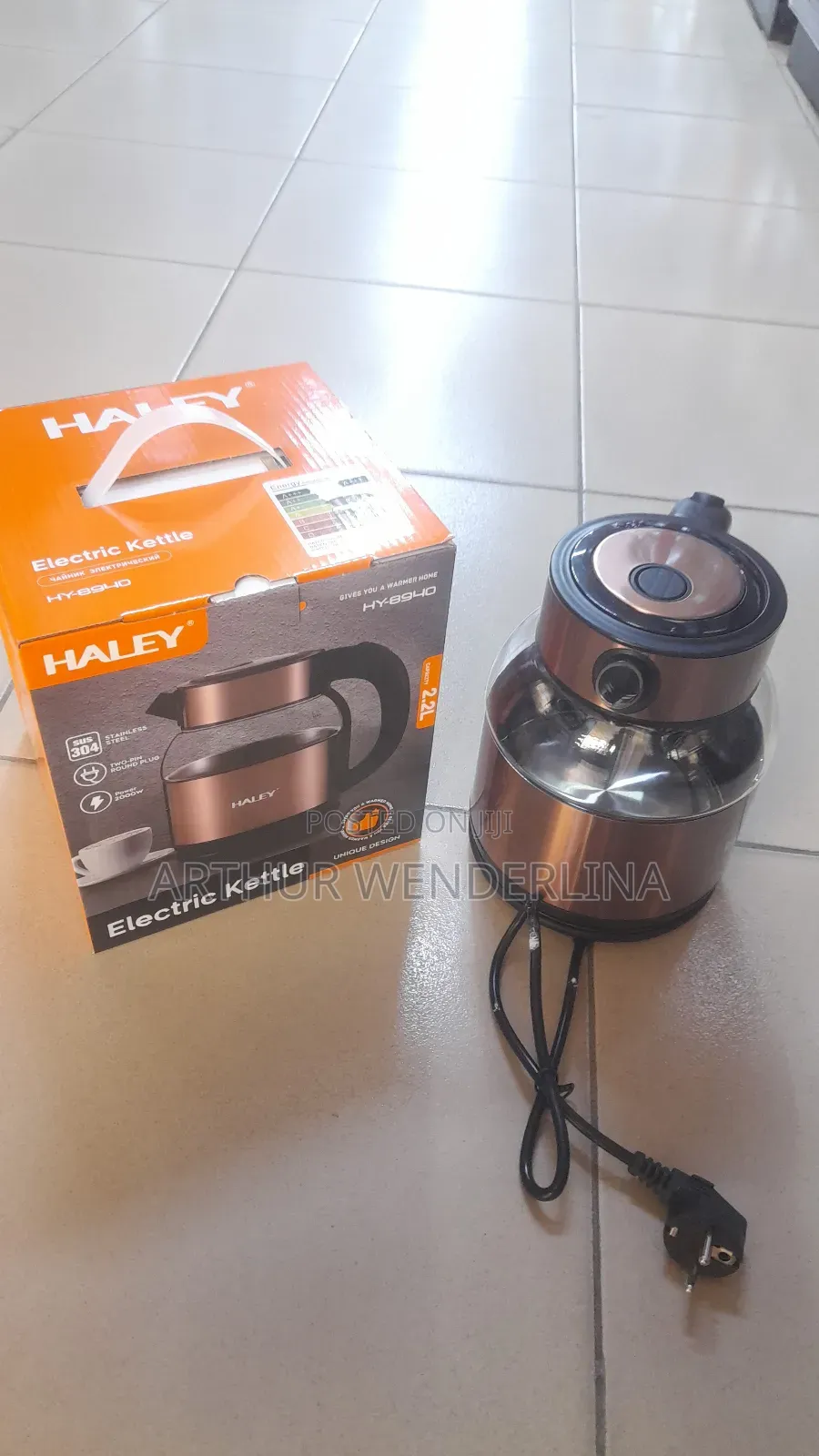 Haley Electric Kettle 2.2l