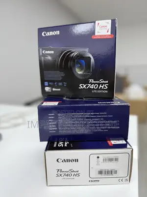 Canon Powershot Sx740 Hs Digital Camera (Black)