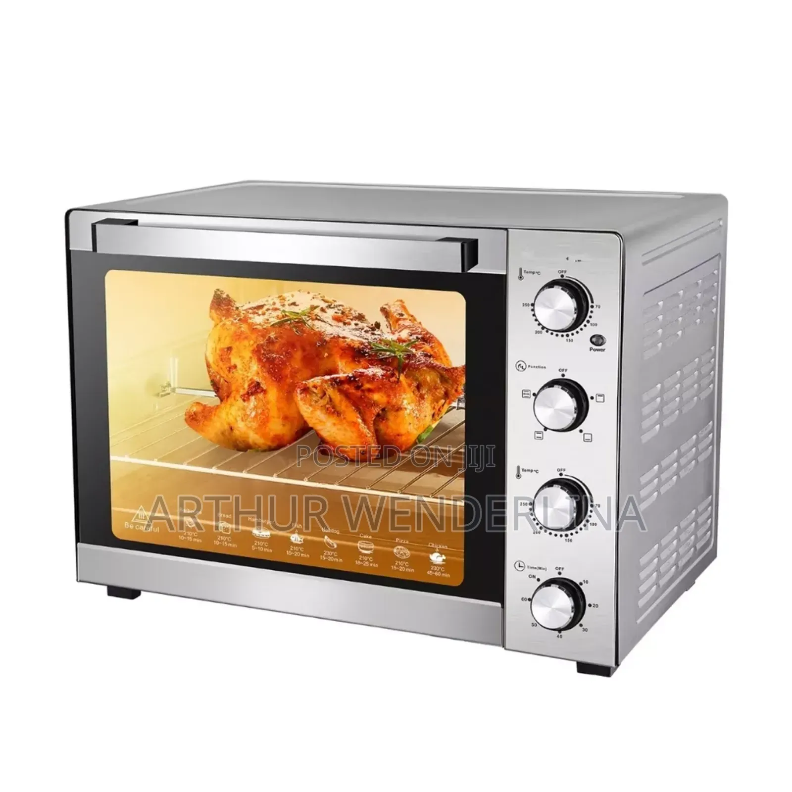 Haley Electric Oven 60liters