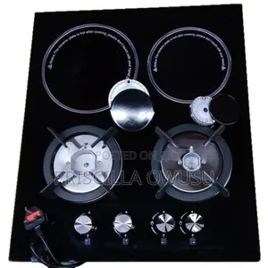 2 Electric 2 Gas Glass Inbuilt Cooker / Burner