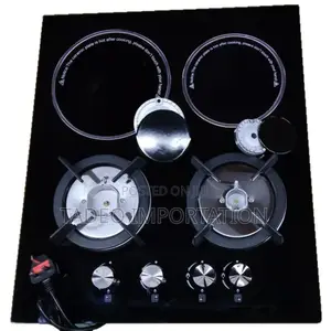 2 Electric 2 Gas Glass Inbuilt Cooker / Burner