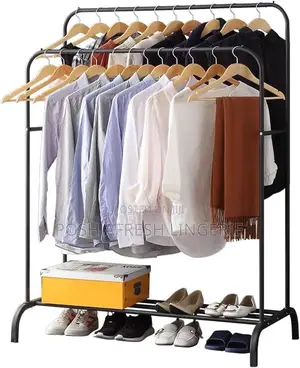 2 In 1 Clothes Rack And Shoe Rack